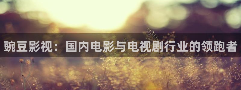 地栽草莓视频：豌豆影视：国内电影与电视剧行业的领跑者